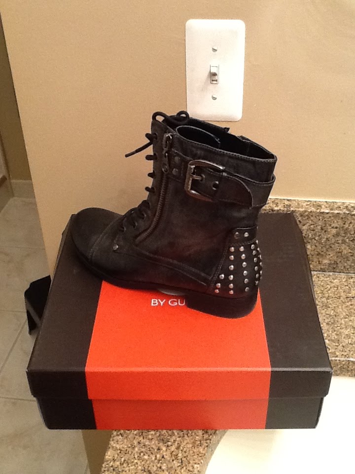 Fashion And Whatever I Like G By Guess Combat Boots I