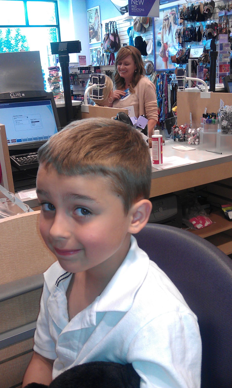 The Bonham Blog Alex Gets His Ear Pierced