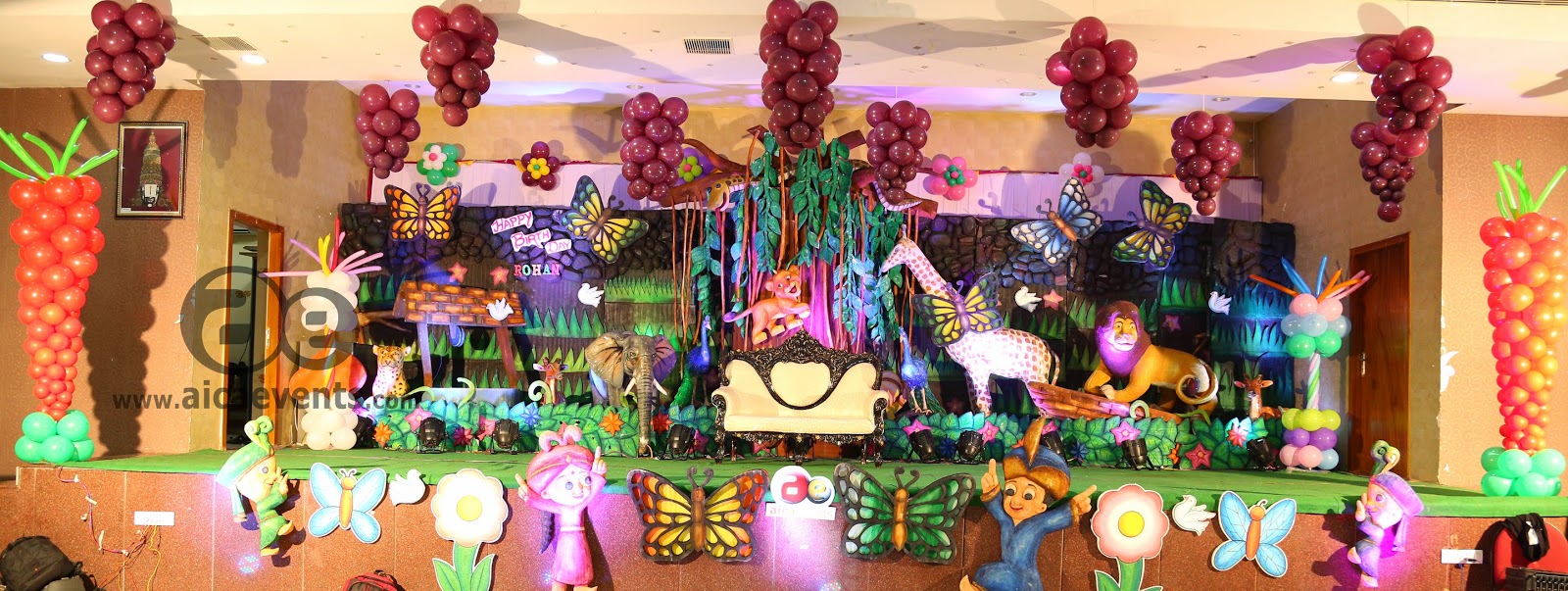 Aicaevents Jungle Theme Birthday Party Decorations