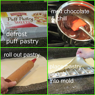 pastry prep chocolate ravioli prep
