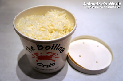 Steamed Rice at The Boiling Crab