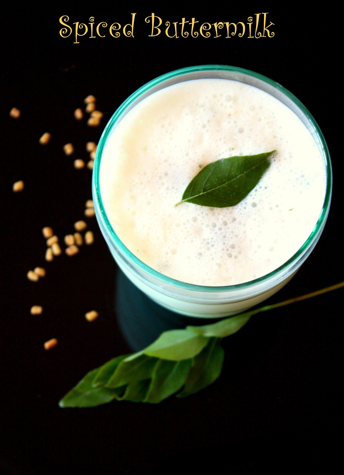 Cook like Priya Spiced Buttermilk / Masala Mor & a useful health tip