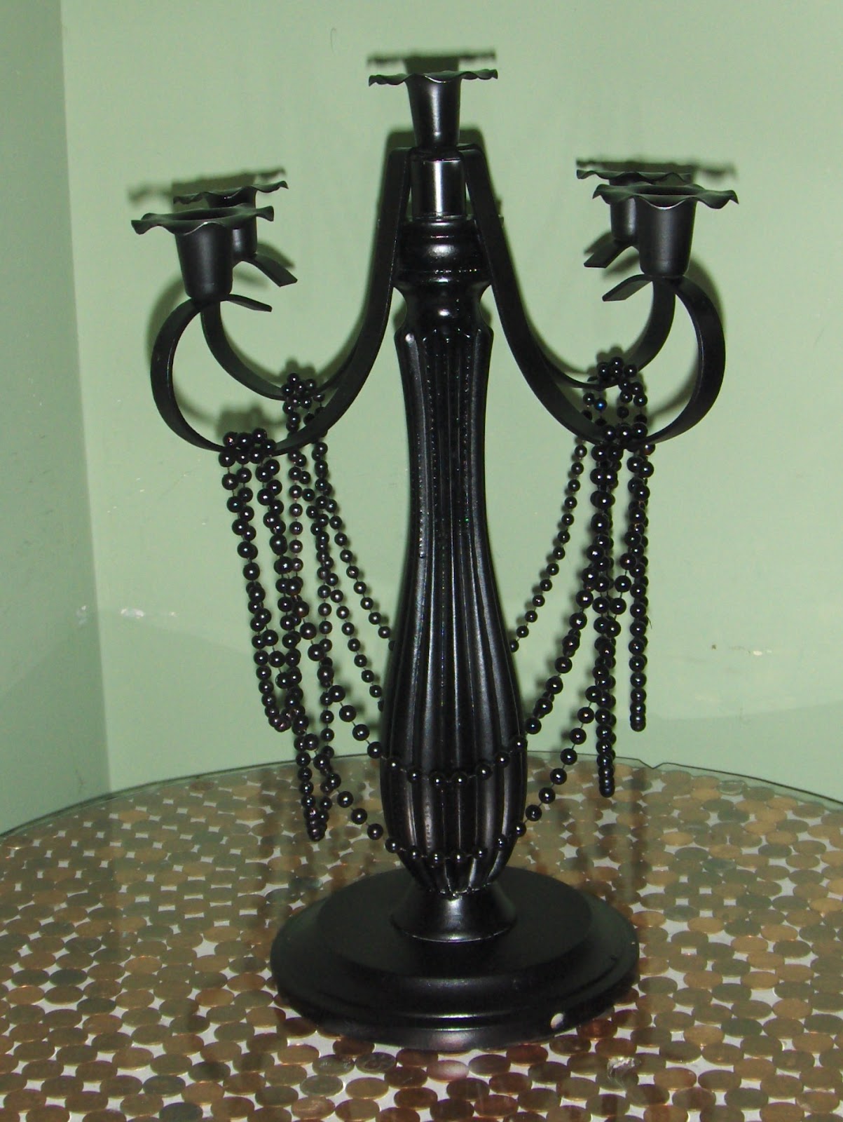 The Beautiful Budget Halloween Candelabra
