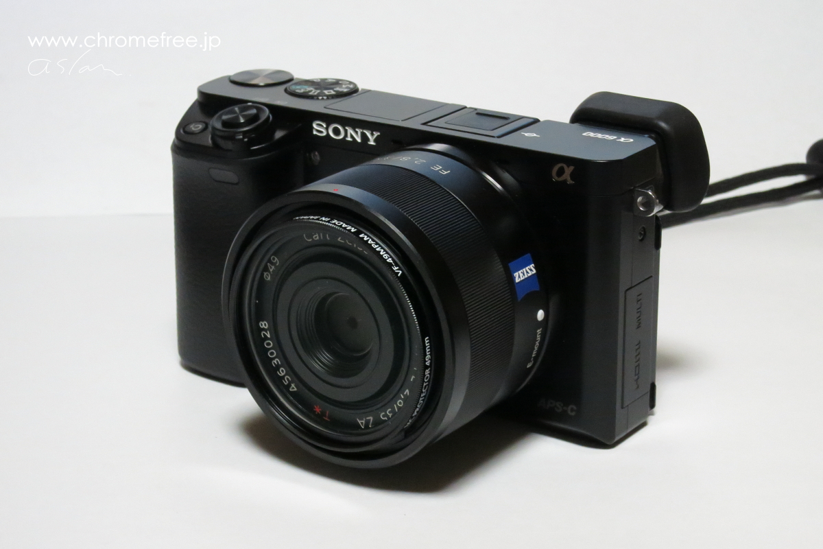 カメラ レンズ(単焦点) SEL35F28Z 買ってみました その1 ～フード～ | aslan @ ChromeFree 's blog