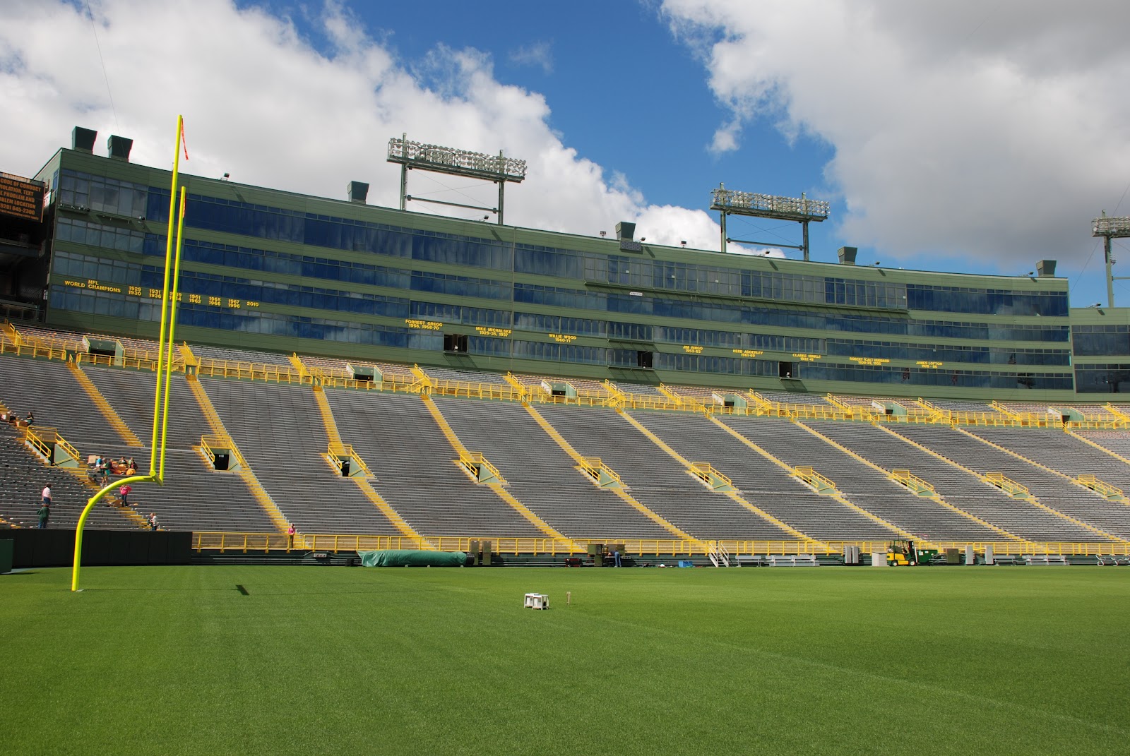 NCFleischers Secret Trip Tour of Lambeau Field