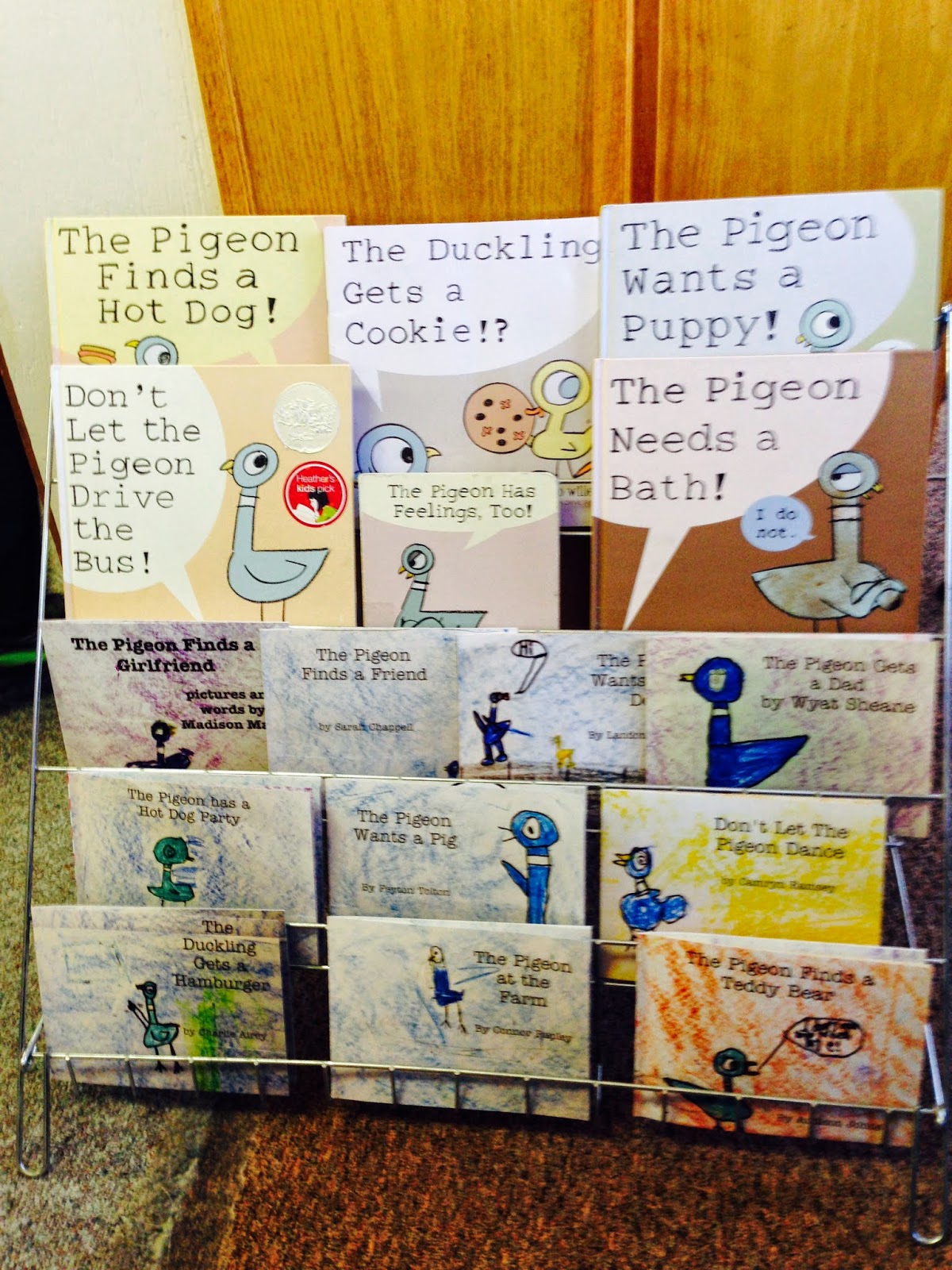 our next step is advertising our upcoming book display dates check out our poster below to see where and when you can see our books