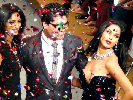Veena Malik Ramp walk lakme fashion week 2012 - Veena Malik showstopper for Riyaz Gangji's show
