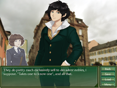 because we're here mohnblume and blauerose visual novel review