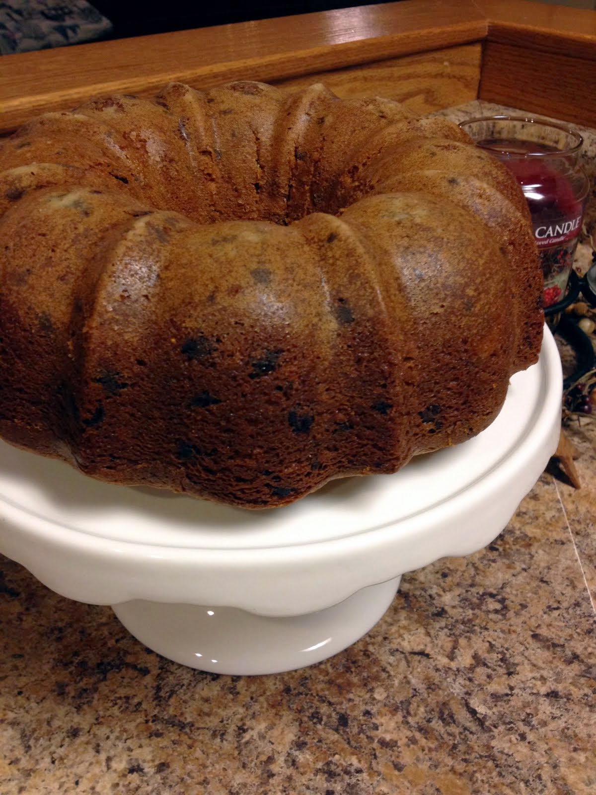 Afternoon Coffee And Evening Tea Chocolate Chip Bundt Cake