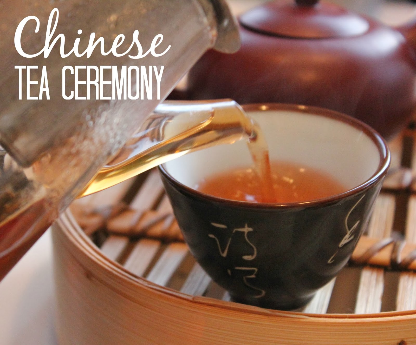 Marie's Pastiche Having a Chinese Tea Ceremony