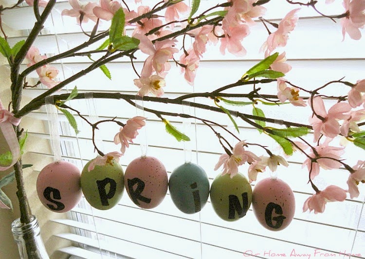 Our Home Away From Home: SPRING CRAFTS USING DOLLAR TREE ITEMS (PART 1)