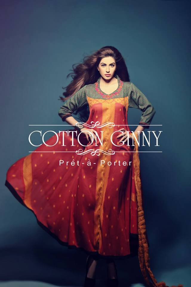 Cotton Ginny Spring Summer Collection 2014 Pret Spring Collection in