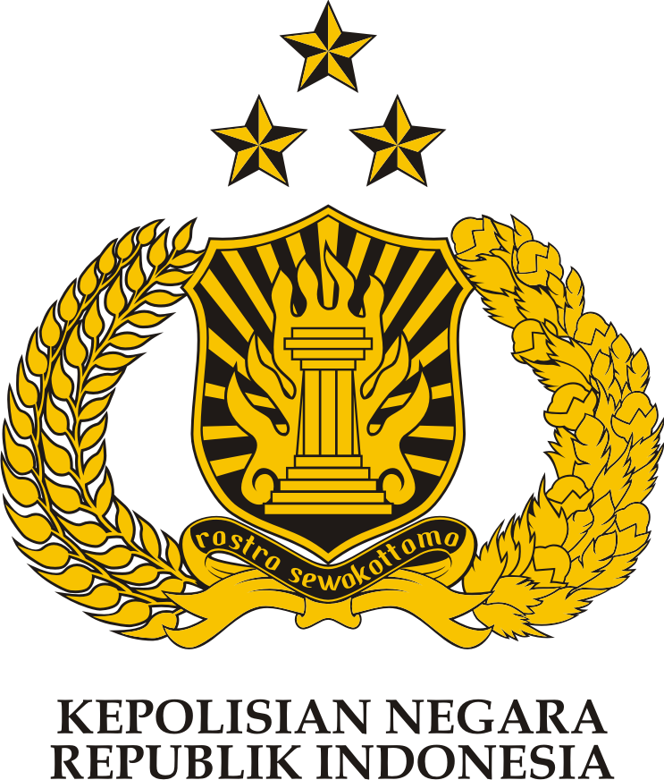 Logo Kepolisian Negara Republik Indonesia ( Polri ) - Rastra