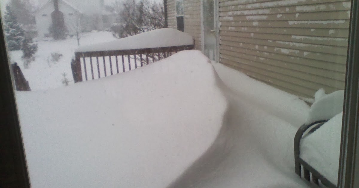 A View from the North Coast Heavy Snow in Northern Ohio