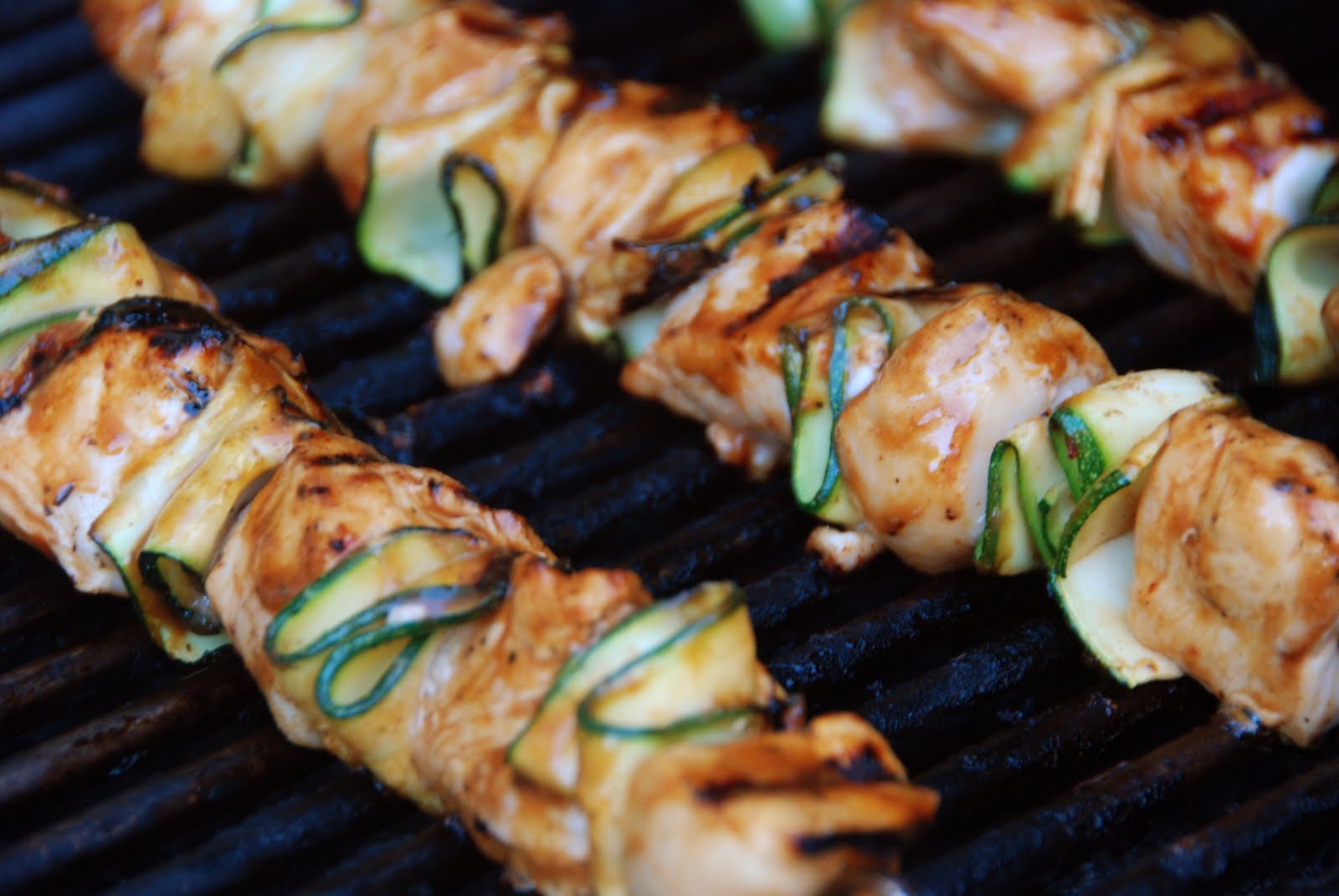 Zucchini and Chicken Kabobs