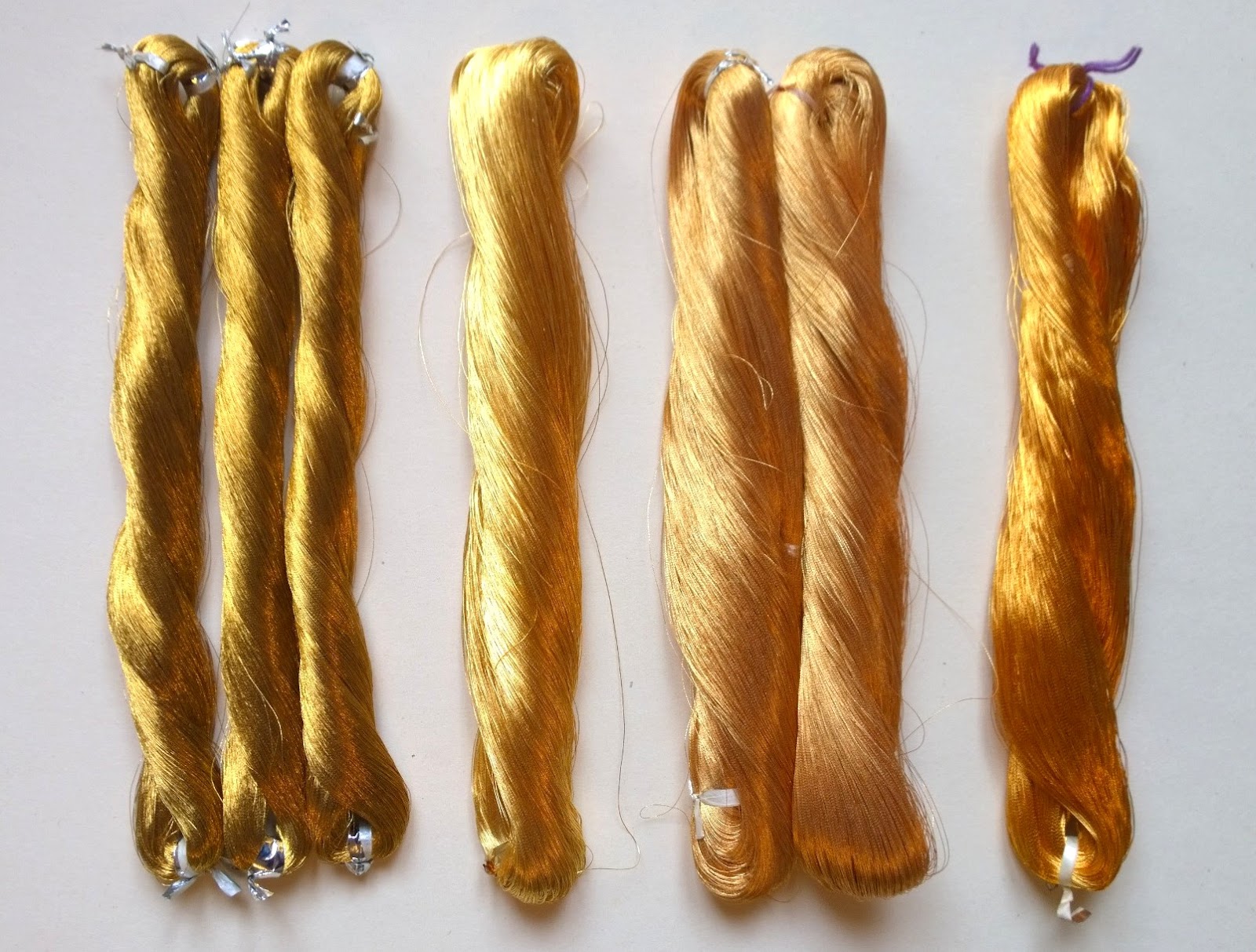 Vintage Japanese Gold Threads Larkspur Studio