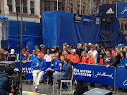 117th Boston Marathon 2013 (boston marathon near finish)