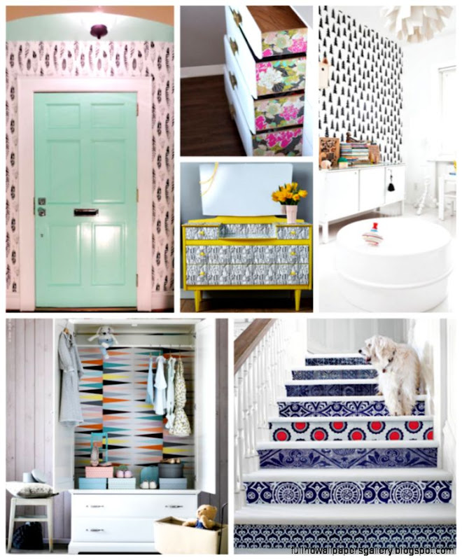 Add a Pop of Pattern with Wallpaper Spoonflower Blog – DIY Add a Pop of Pattern with Wallpaper Spoonflower Blog – DIY