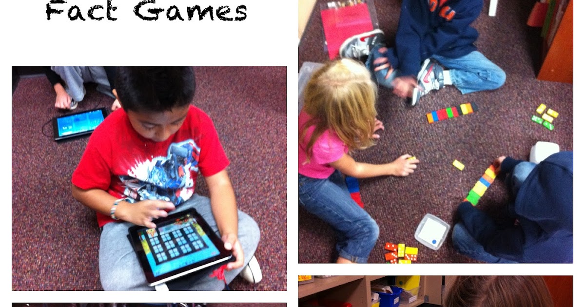 Follow First Grade Fact Games for Math Club