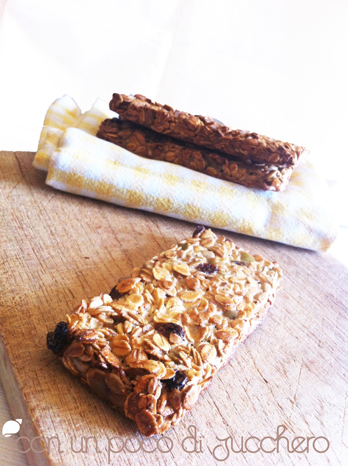 Con un poco di zucchero... Barrette ai Cereali