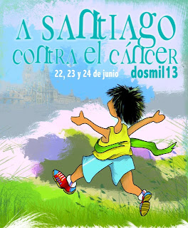 A Santiago contra el cancer   www.mediamaratonleon.com