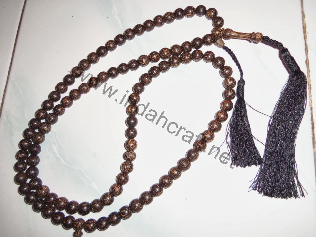 tasbih kayu liwung 99 10mm indahcraft tasbih kayu liwung 99 10mm indahcraft