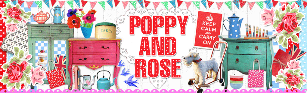 poppy and rose