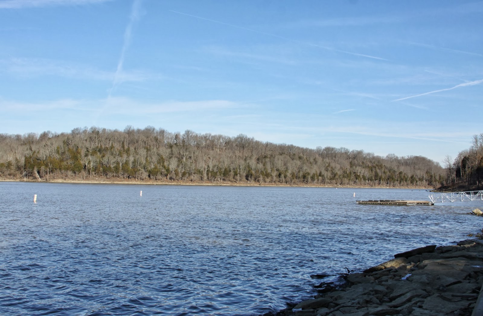 BlueEyed Kentucky Taylorsville Lake in January