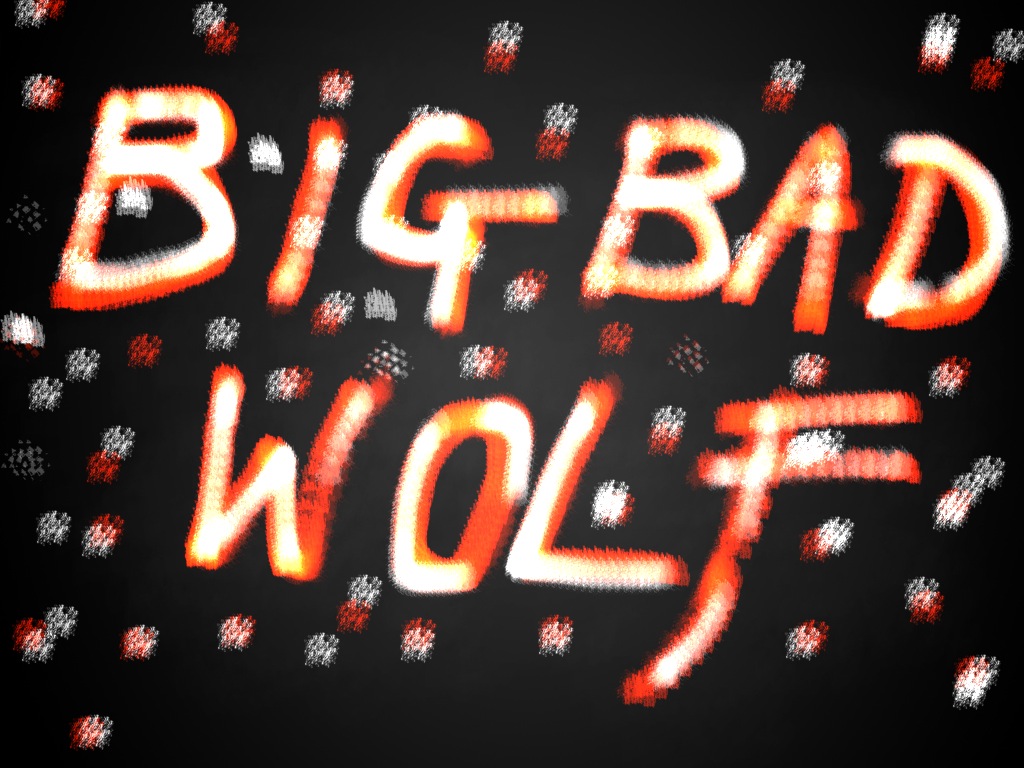 Scribble City Central FANTABULOUS FRIDAYS AZ B FOR BIG BAD WOLF WITH