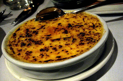 Corn Crème Brûlée at Quality Meats - Photo by Michelle Judd of Taste As You Go