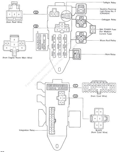 repair-manuals: Toyota 4Runner 1990 - 1995 Wiring Manuals