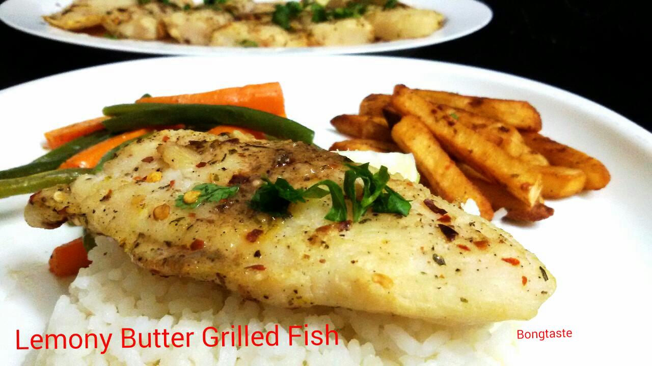 Bongtaste LEMONY BUTTER GRILLED FISH