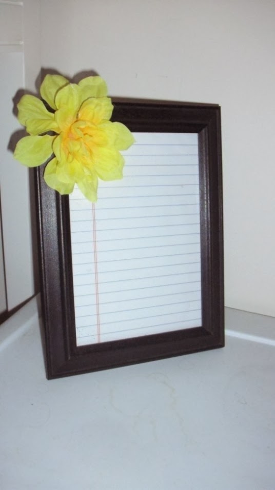 The Fastest Way to Make a CUTE Dry Erase Board Famous Ashley Grant