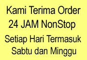 kami terima order