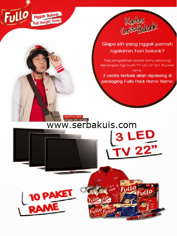 Kontes Cerita Bolonk Berhadiah 3 TV LED 22 Inch
