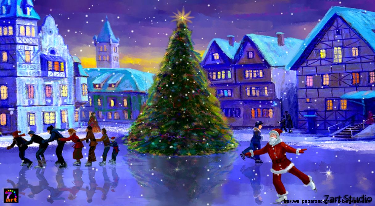 Christmas Rink screensaver and live wallpaper   your brilliant Christmas Rink screensaver and live wallpaper   your brilliant