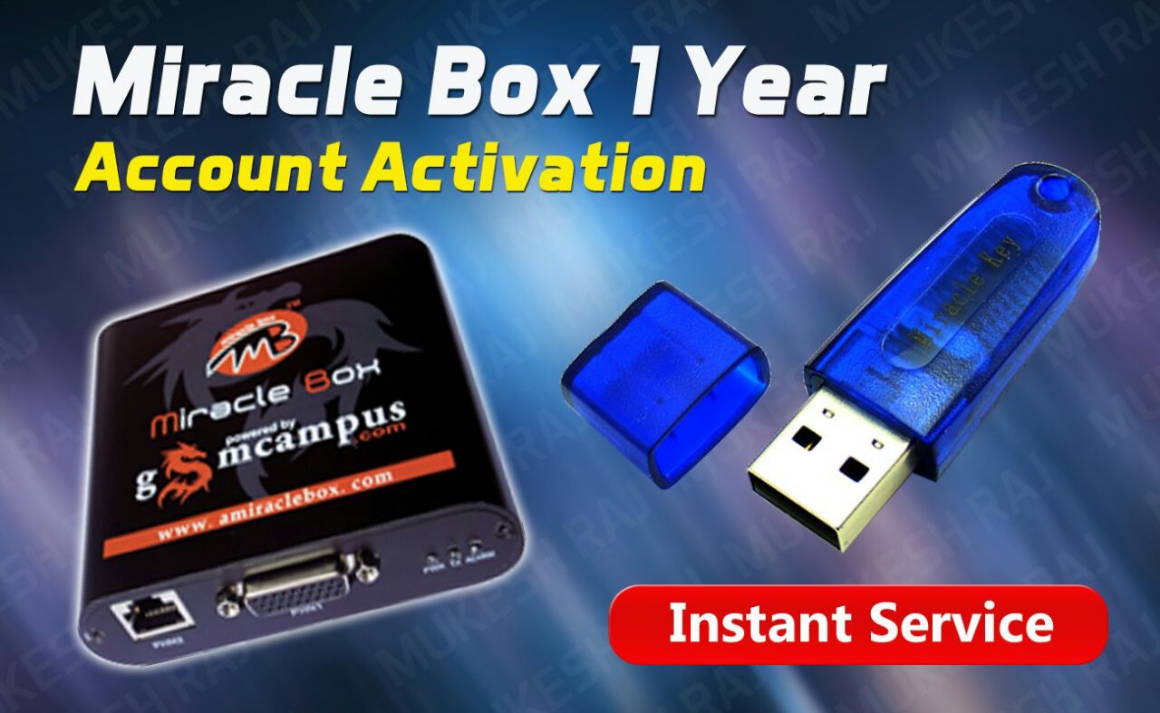 Miracle Box Activation