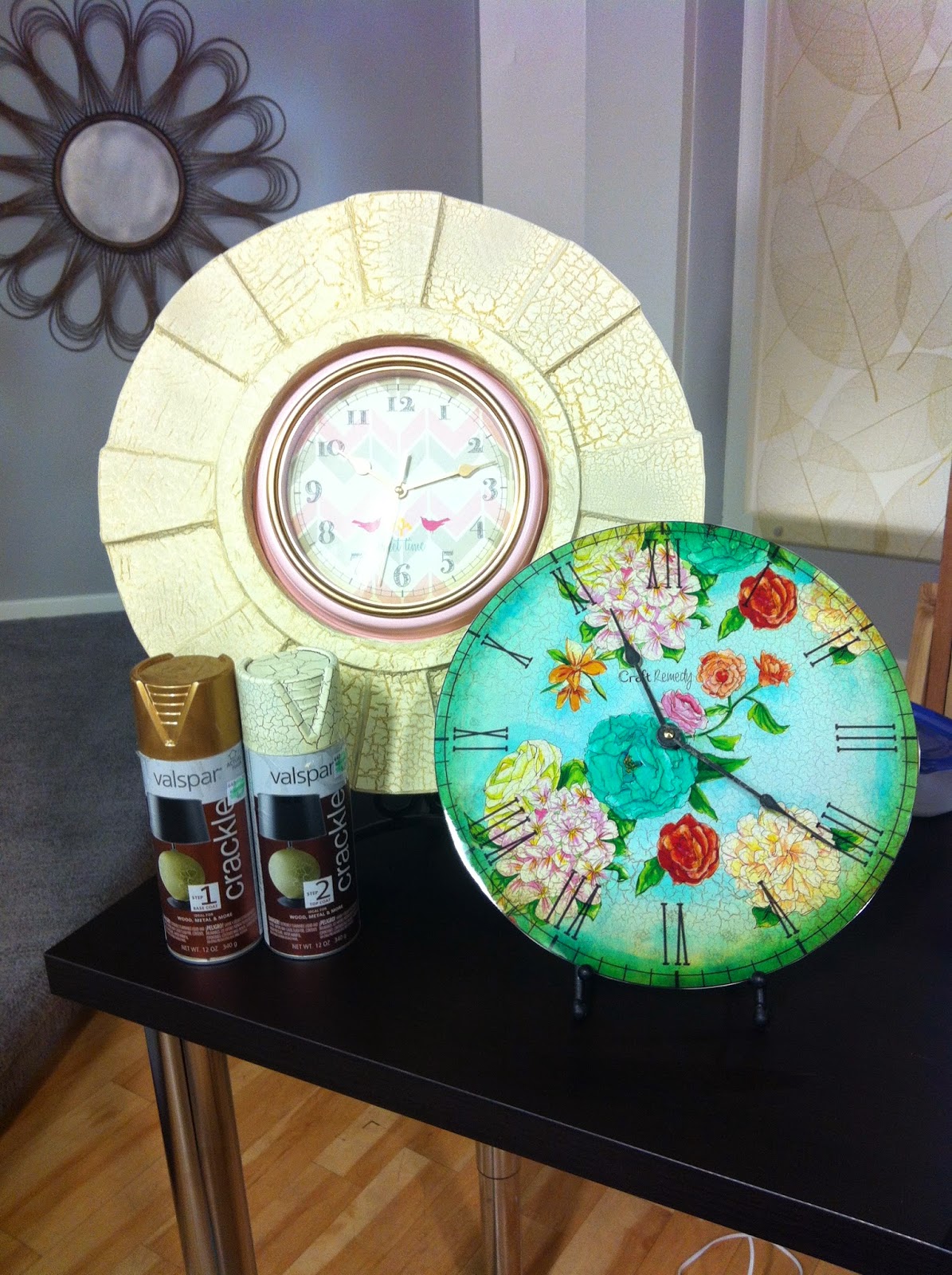 Craft Remedy DIY Cardboard Clock Frame Demo at Studio 5