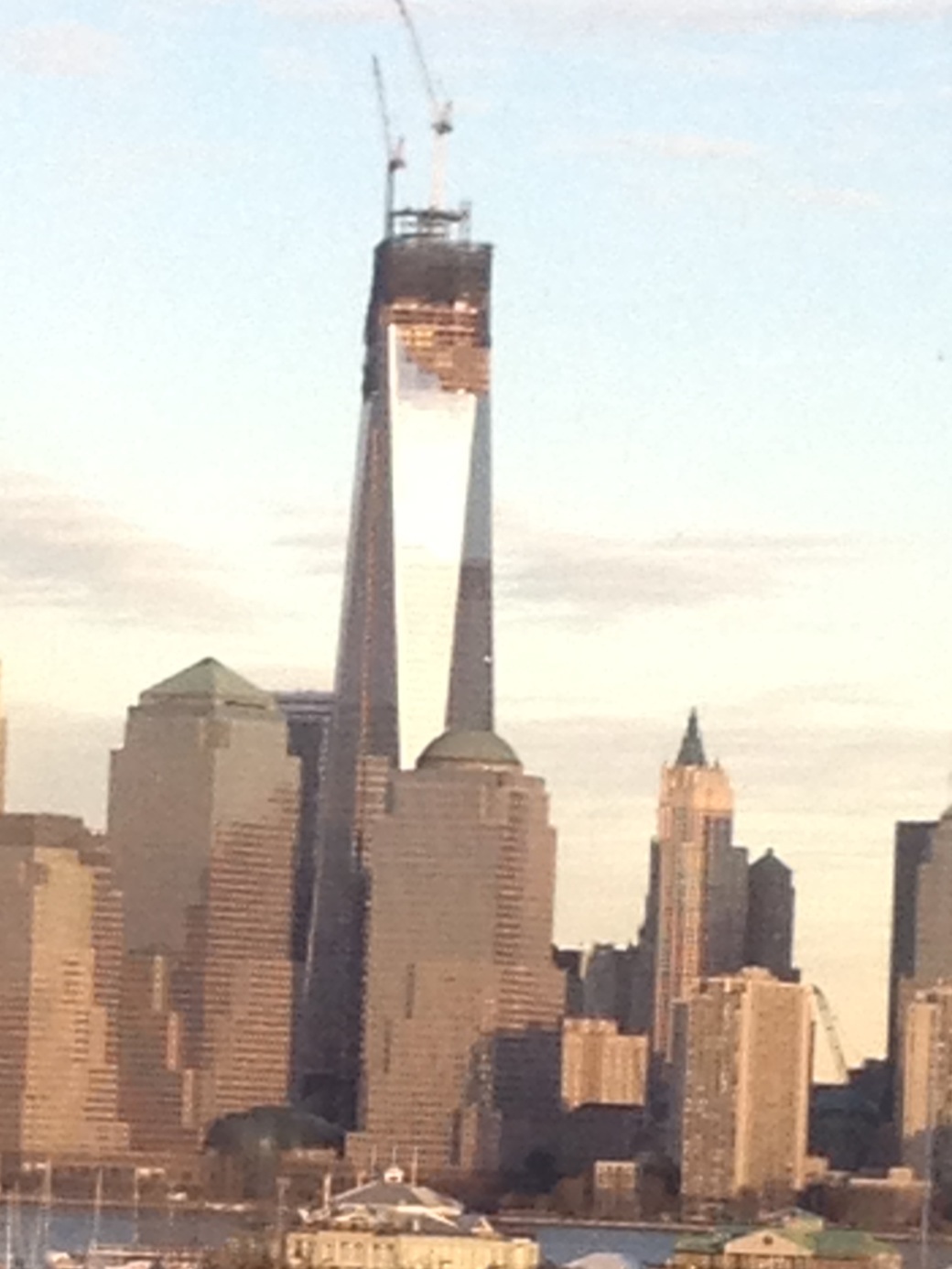 Bob's Outer Cape Cod Blog Photo of the Day Freedom Tower One Step