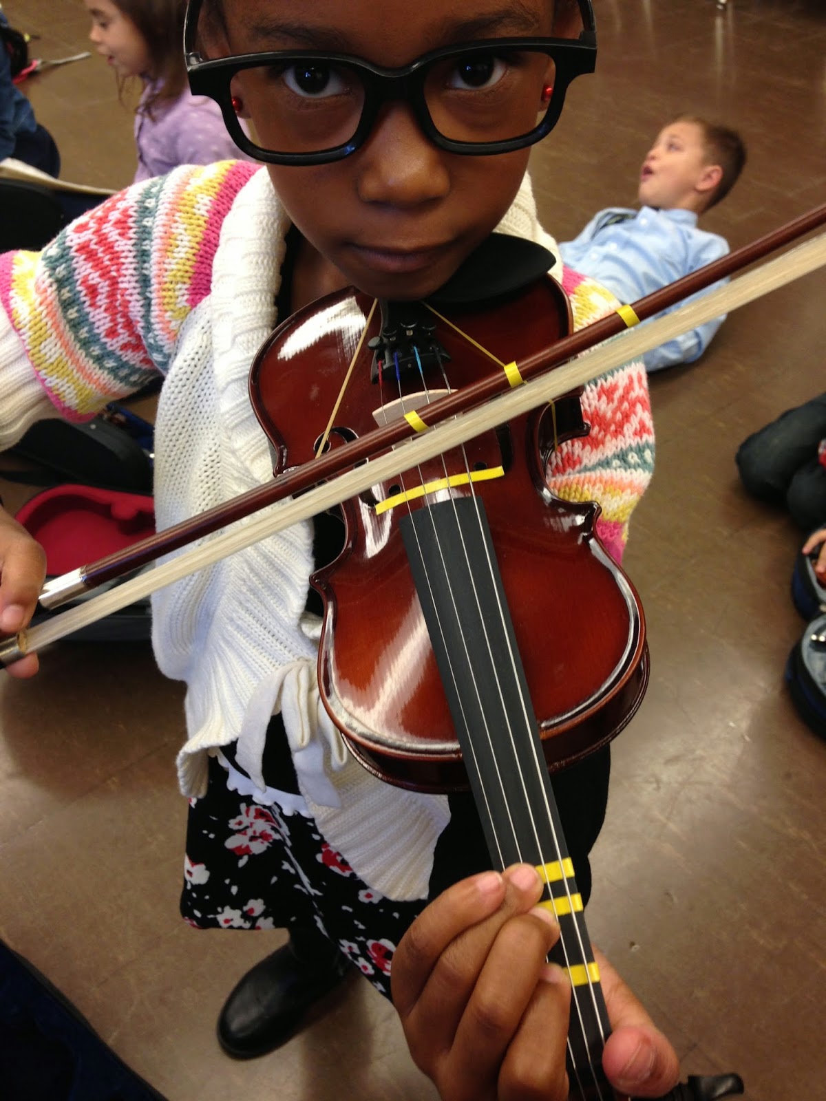 Playing Violin with Music House The First Year "This is My Violin" Song