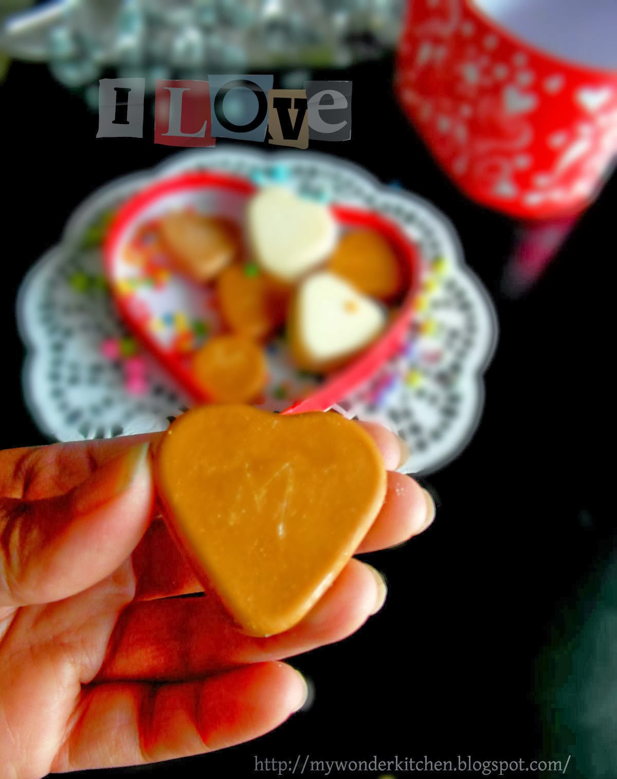 Super easy Homemade Chocolates Valentine's day special