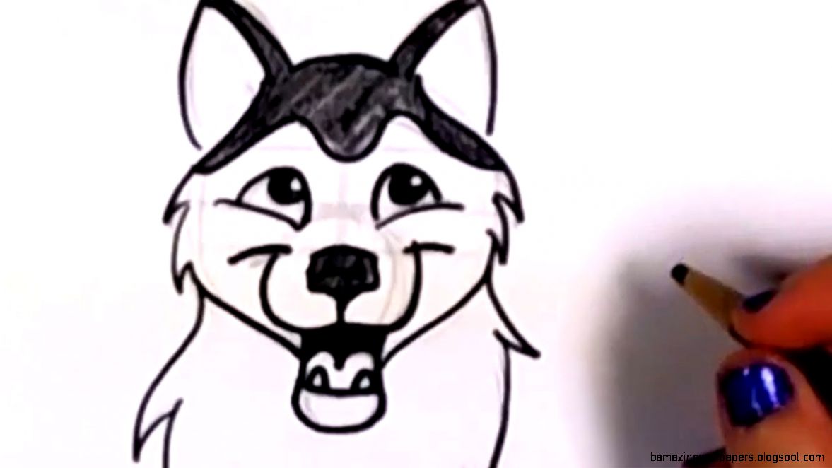 How to Draw a Cartoon Dog   Draw a Cute Husky Dog CC   YouTube How to Draw a Cartoon Dog   Draw a Cute Husky Dog CC   YouTube