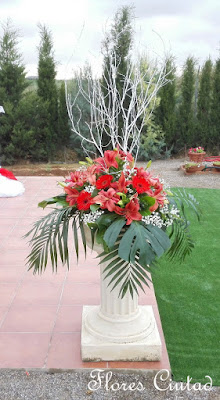 Flores Ciutad - Centro flores altar