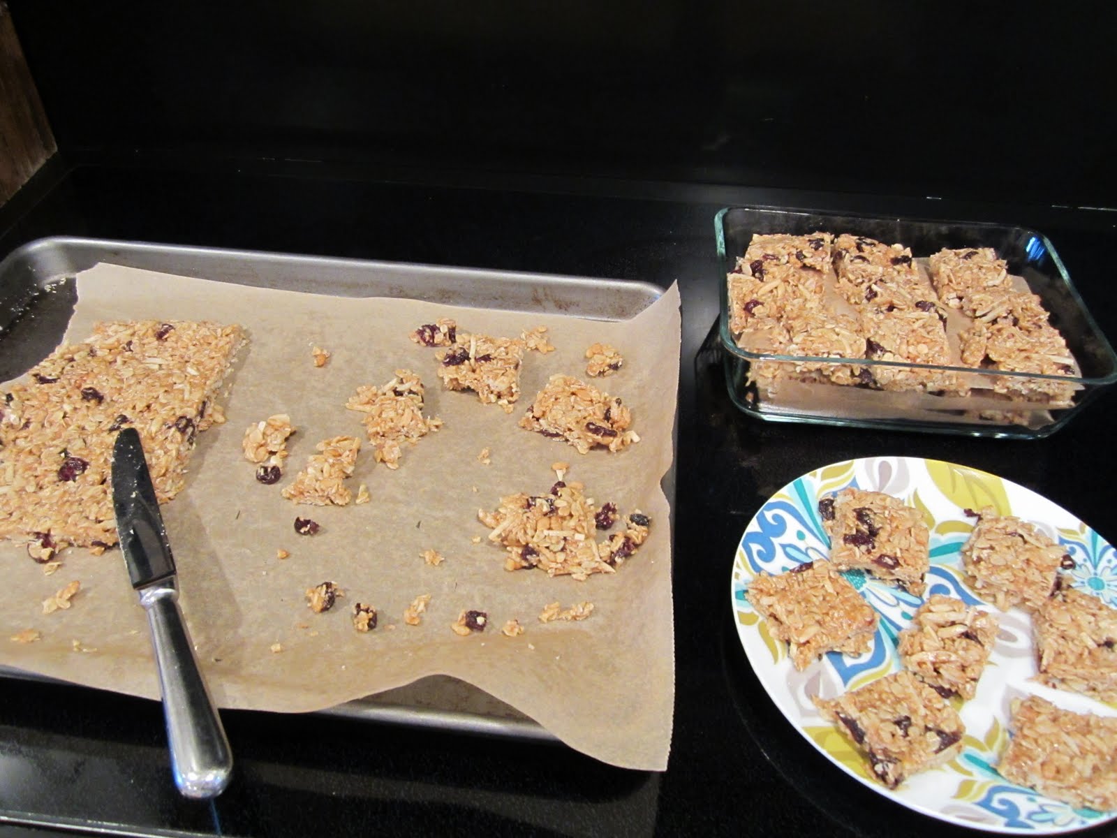 The Full Plate Blog homemade granola bars