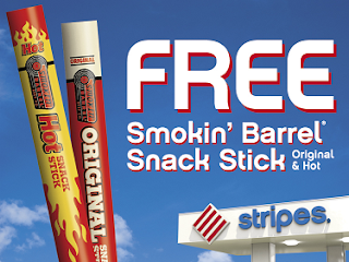 Free Smokin' Barrel Snack Stick