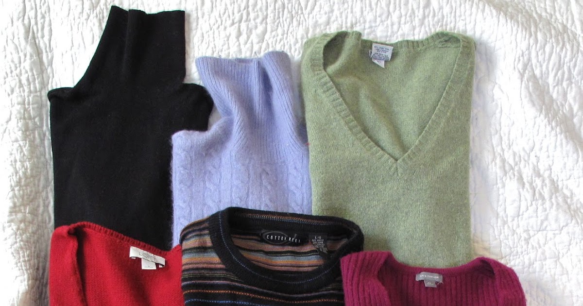 Resweater The wool blends sweater challenge & everything blends!