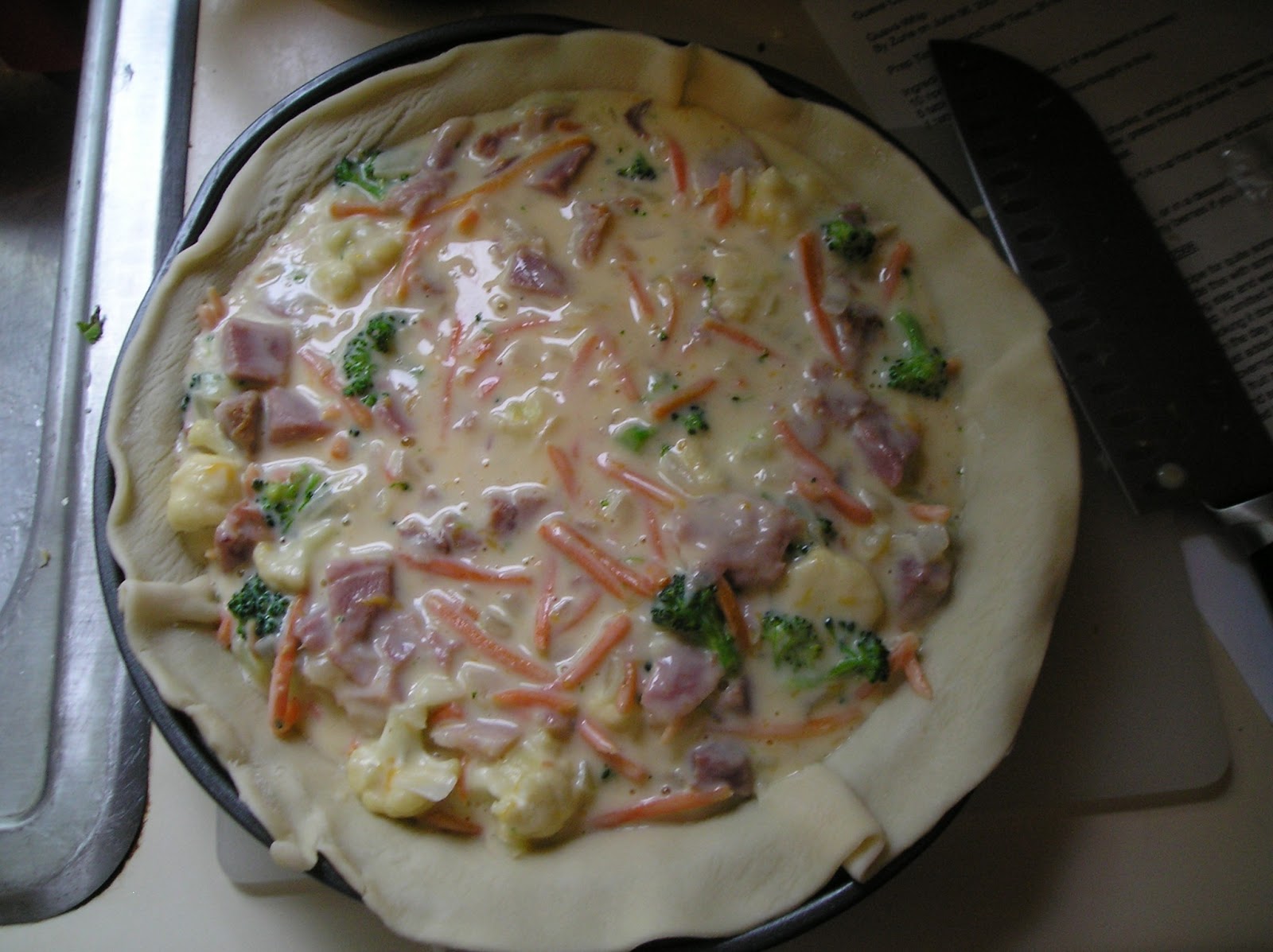 Ham and Cheese Pot Pie Edesia's Notebook