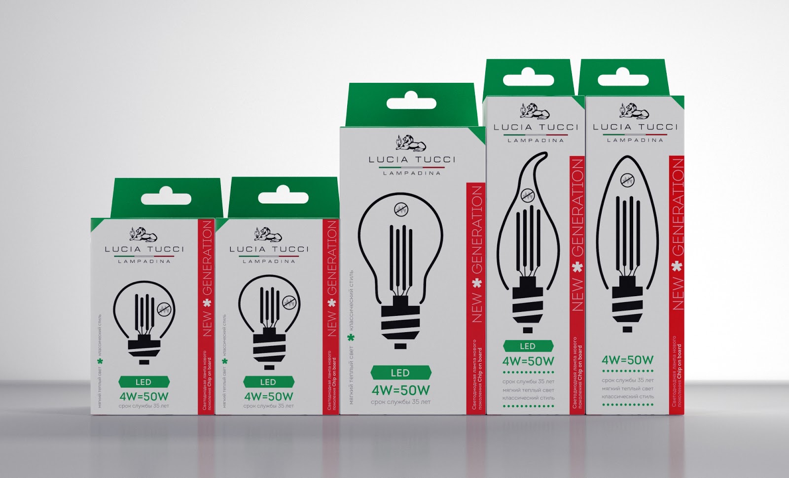 Lucia Tucci Lamps – Packaging Of The World
