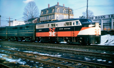 The New Haven Railroad's Norwich and Worcester - 1958 (and more)