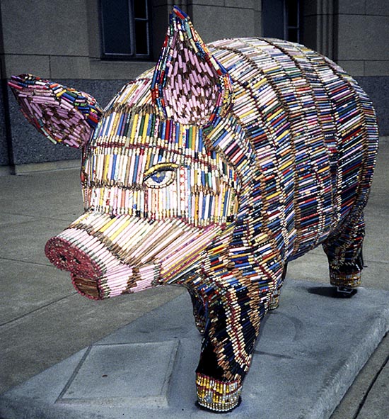 Pig Parade em Évora